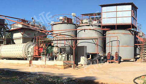 Gold Mine All Sliming Cyanidation CIL Process