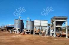 300TPD Gold All-sliming Cyanidation CIP Project in Ghana