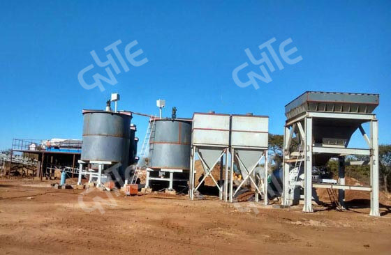 300TPD Gold All-sliming Cyanidation CIP Project in Ghana